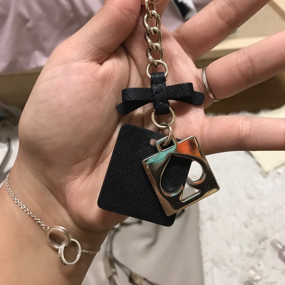 Kate Spade bag keychain