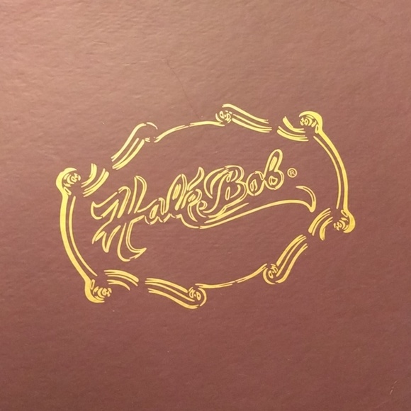 Hale Bob Money Slate Blue Satin Sling Back NWT - Picture 6 of 7