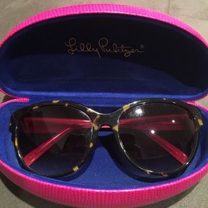 Lilly Pulitzer Sunglasses - Tortoise, With Case
