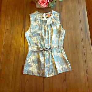 Tory Burch Sleeveless Top size 6