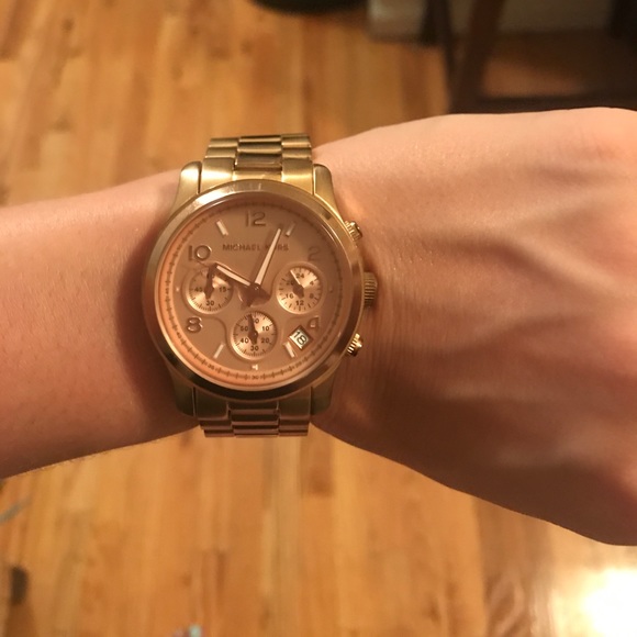 MK Michael Kors Rose Gold Watch main image 2