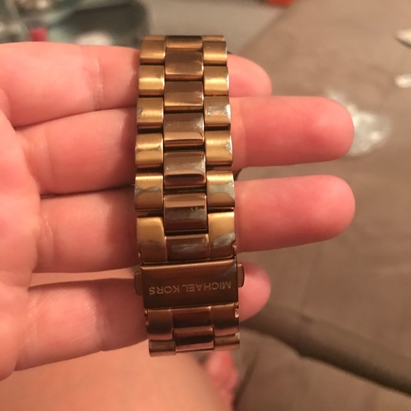 MK Michael Kors Rose Gold Watch main image 5