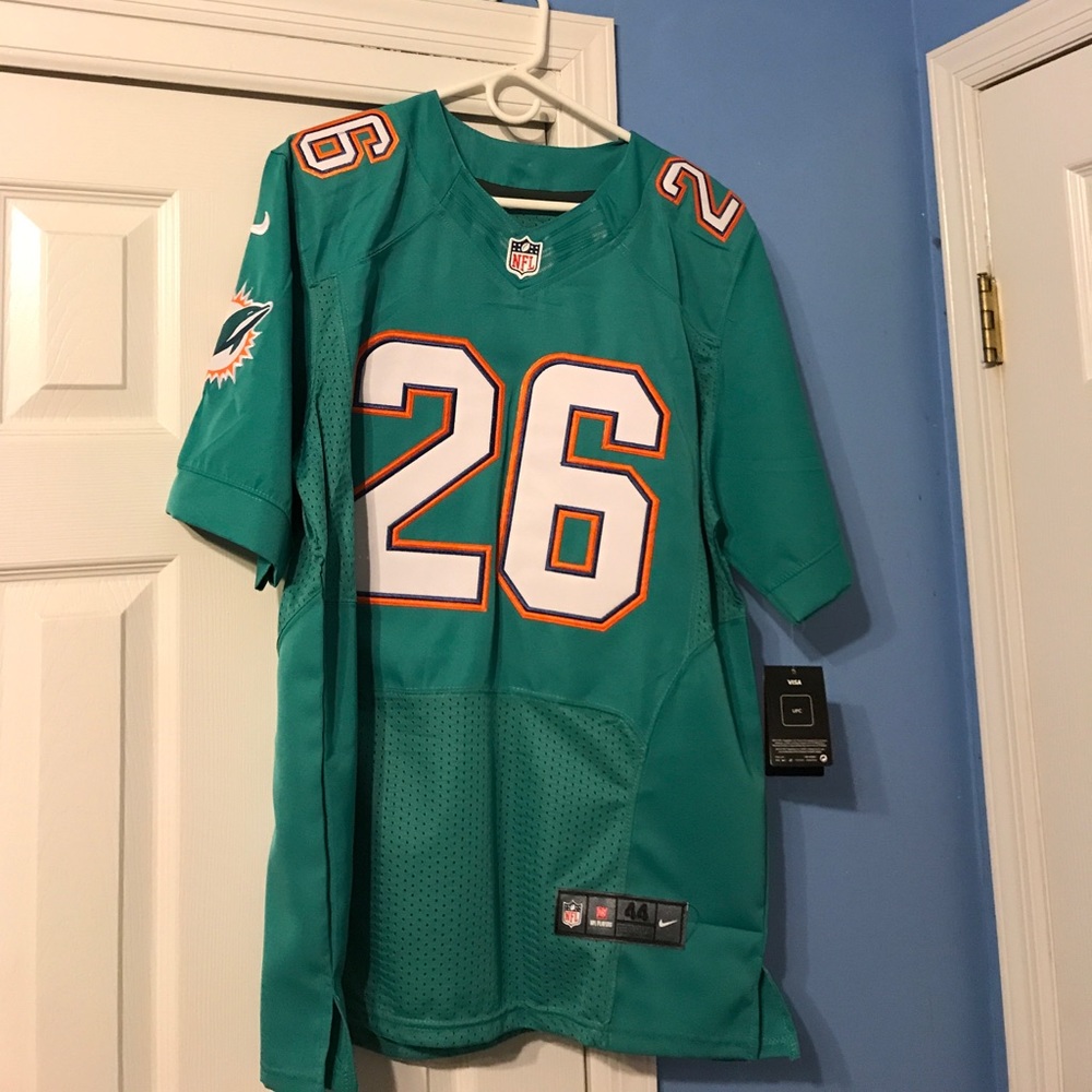 Miami Dolphins Size 44 Lamar Miller Jersey