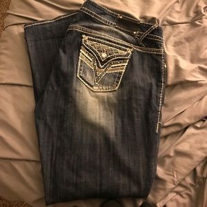 Viggoss Bling Slim Boot Jeans Size 24