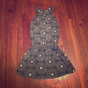 Boho Drop-waist Dress 🦋