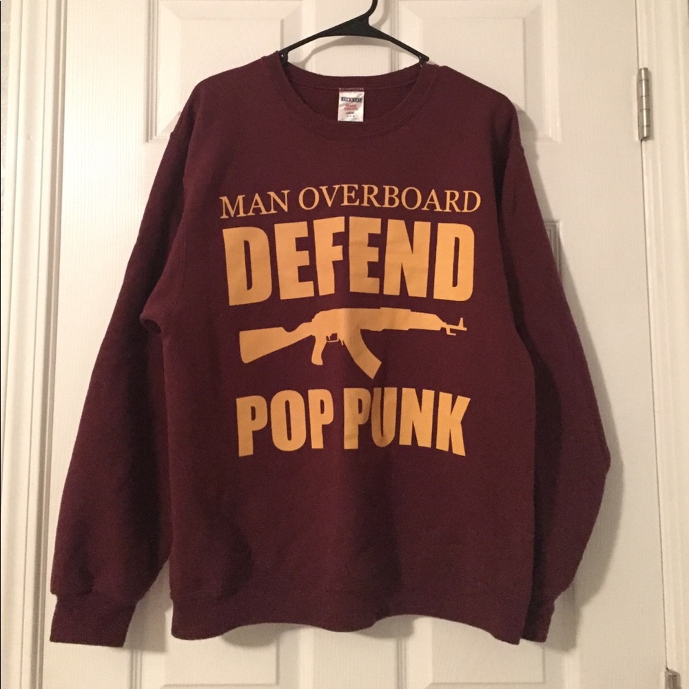 Man Overboard Defend Pop Punk sweatshirt