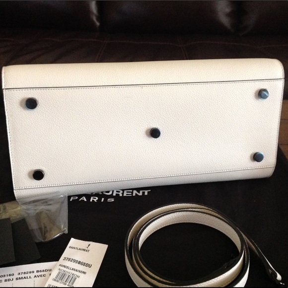 Saint Laurent Sac de Jour small white bag - Picture 3 of 6