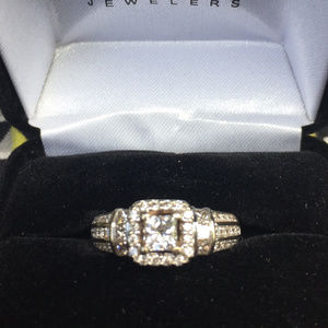 14k White Gold. Paid $3000