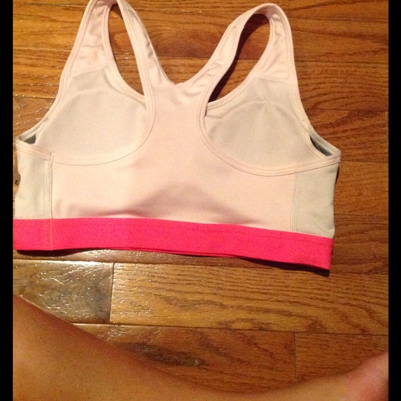 Pink Nike Dri Fit Sports Bra - Picture 2 of 2