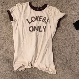 Lovers only t shirt