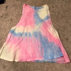 Pastel tie dry t shirt