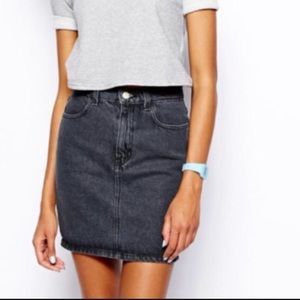 American apparel Denim Pencil Skirt
