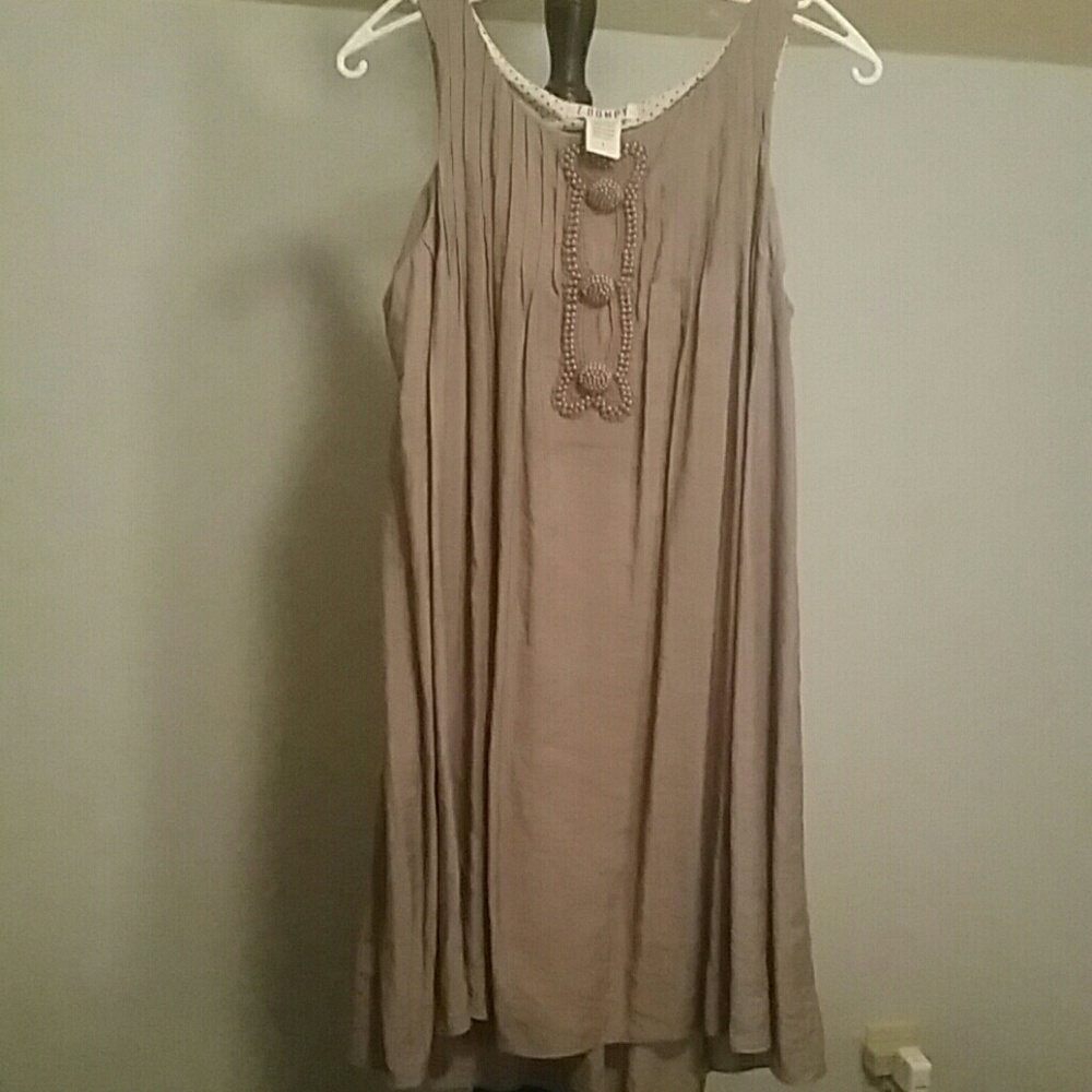 Zoompy beaded boho dress