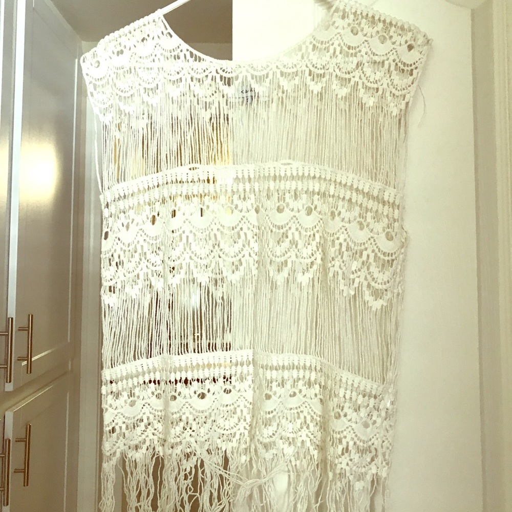White cover up