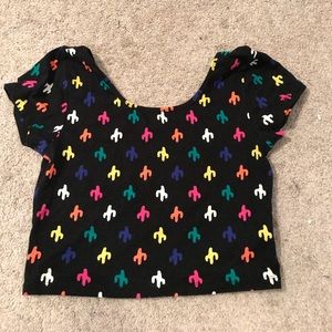 Cactus crop top