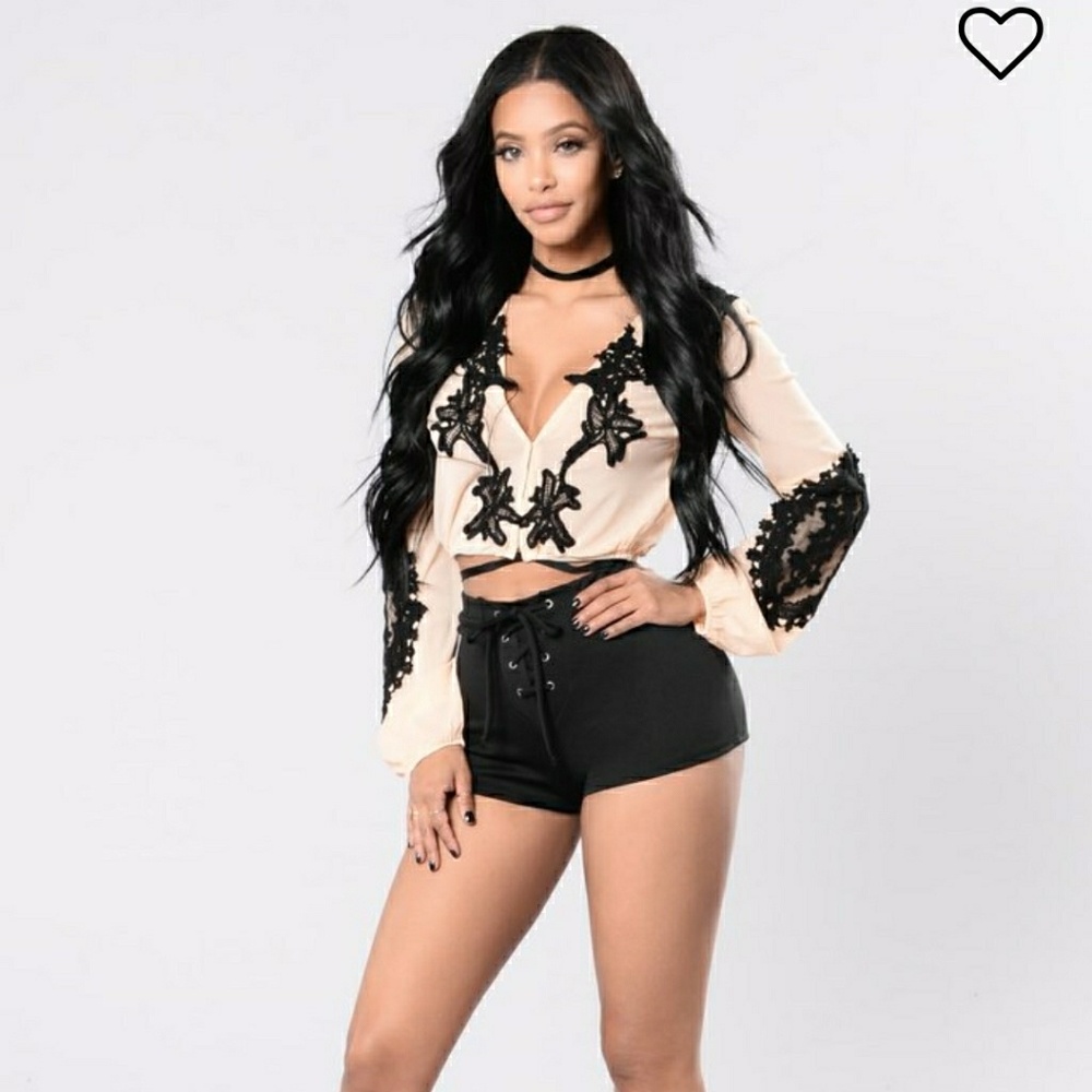 Love Speeding Top - Blush/Black