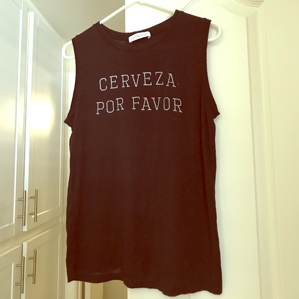 Black Muscle tee