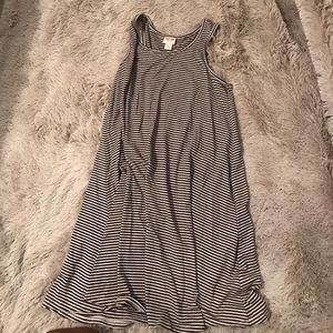 Flowey stripped dress