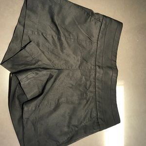 Bebe satin shorts