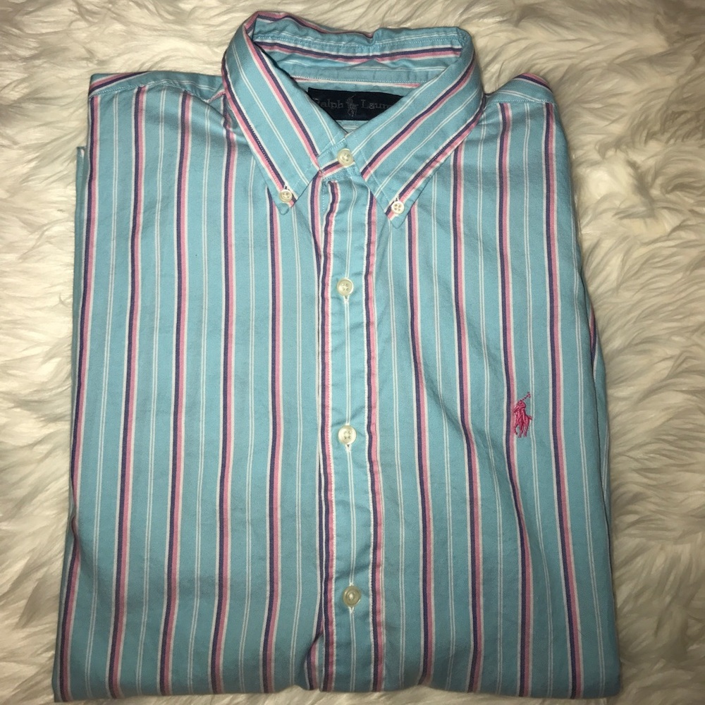 MENS POLO RALPH LAUREN STANDARD FIT COTTON SHIRT