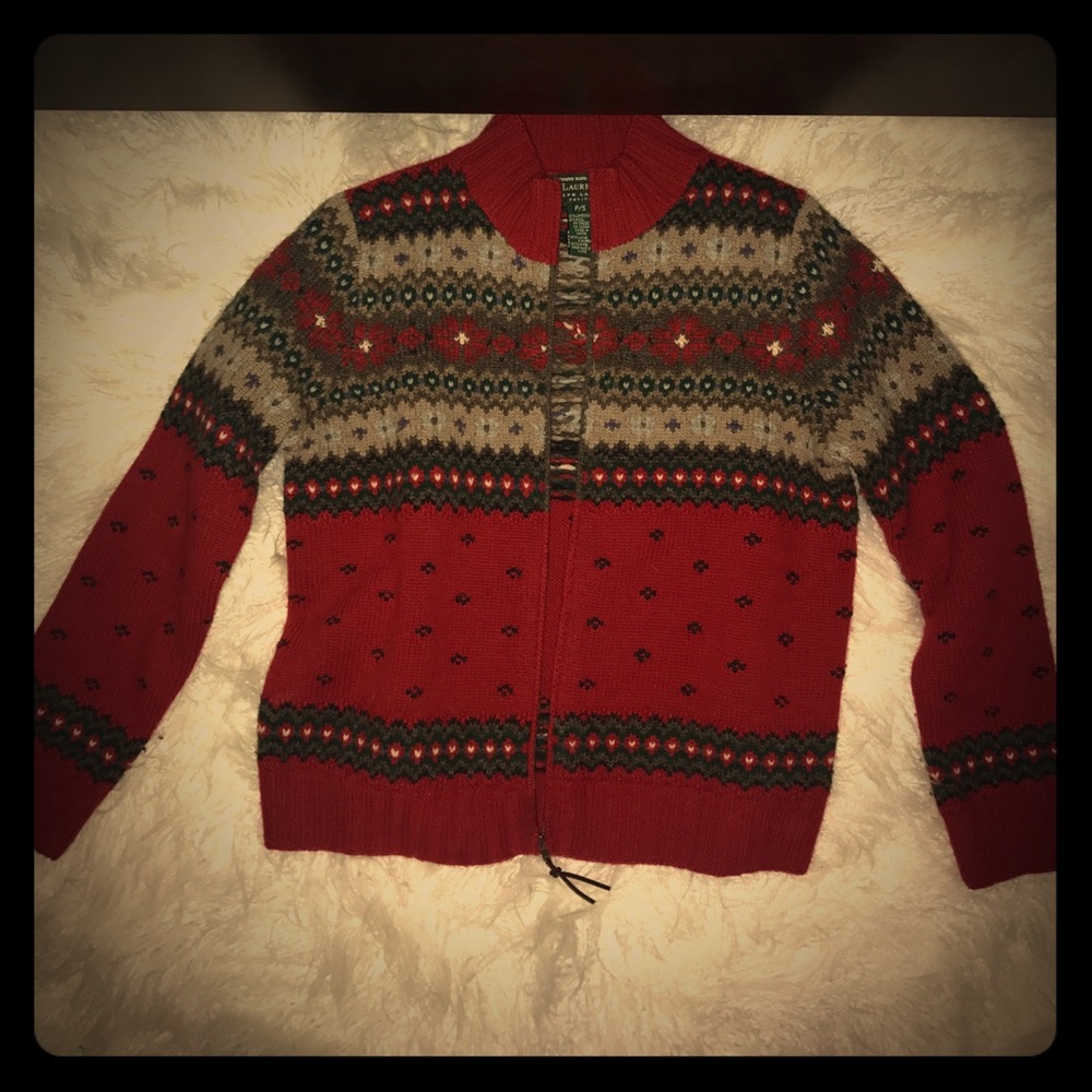 Ralph Lauren sweater.