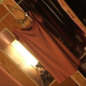 Bodycon nude pink dress