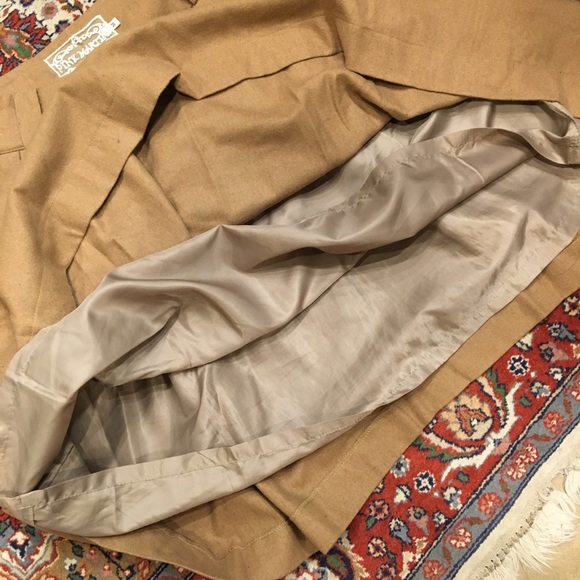 Vintage Inspired Pleated Wool Skirt - Picture 4 of 4