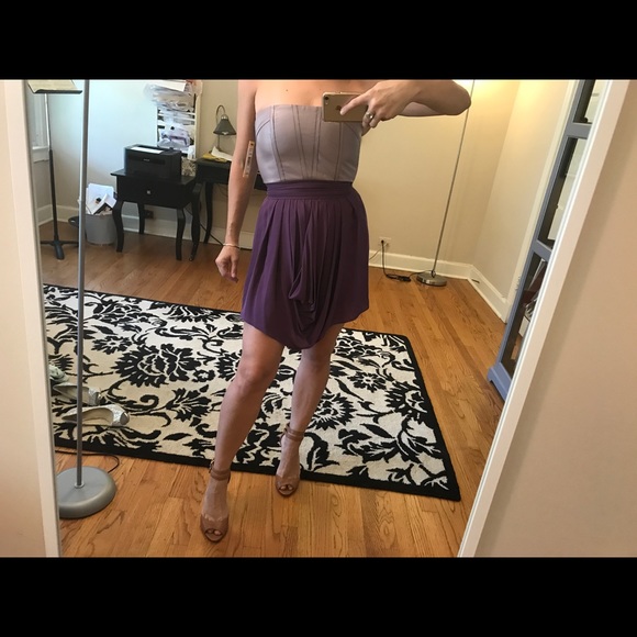 Alice + Olivia leather bustier dress - Picture 1 of 6