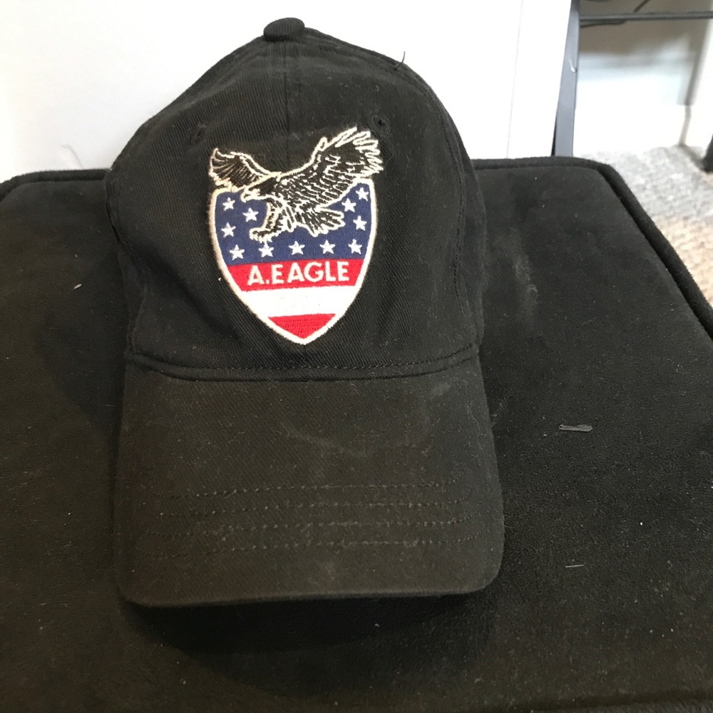 black american eagle hat