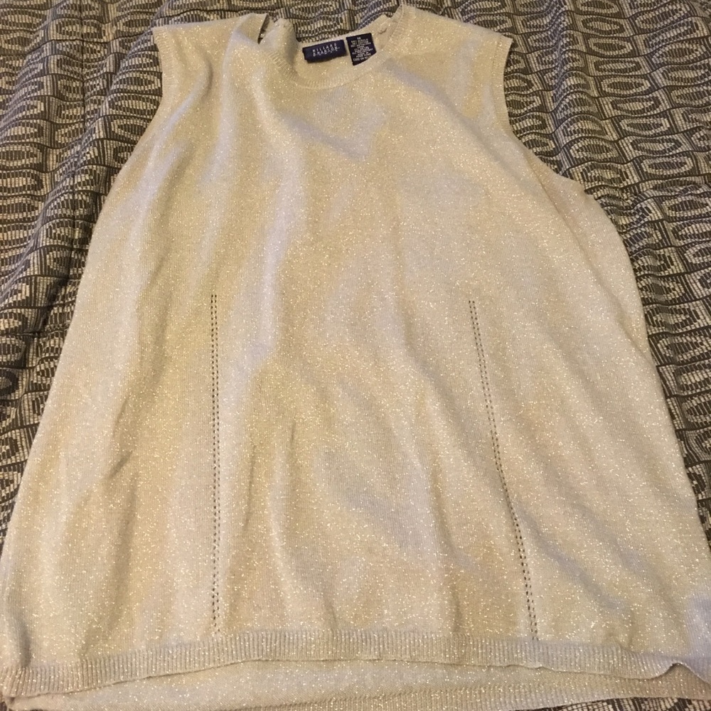 Gray sparkle shirt