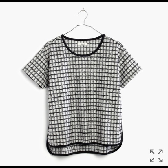 Madewell Tops - Brushed windowpane shirt