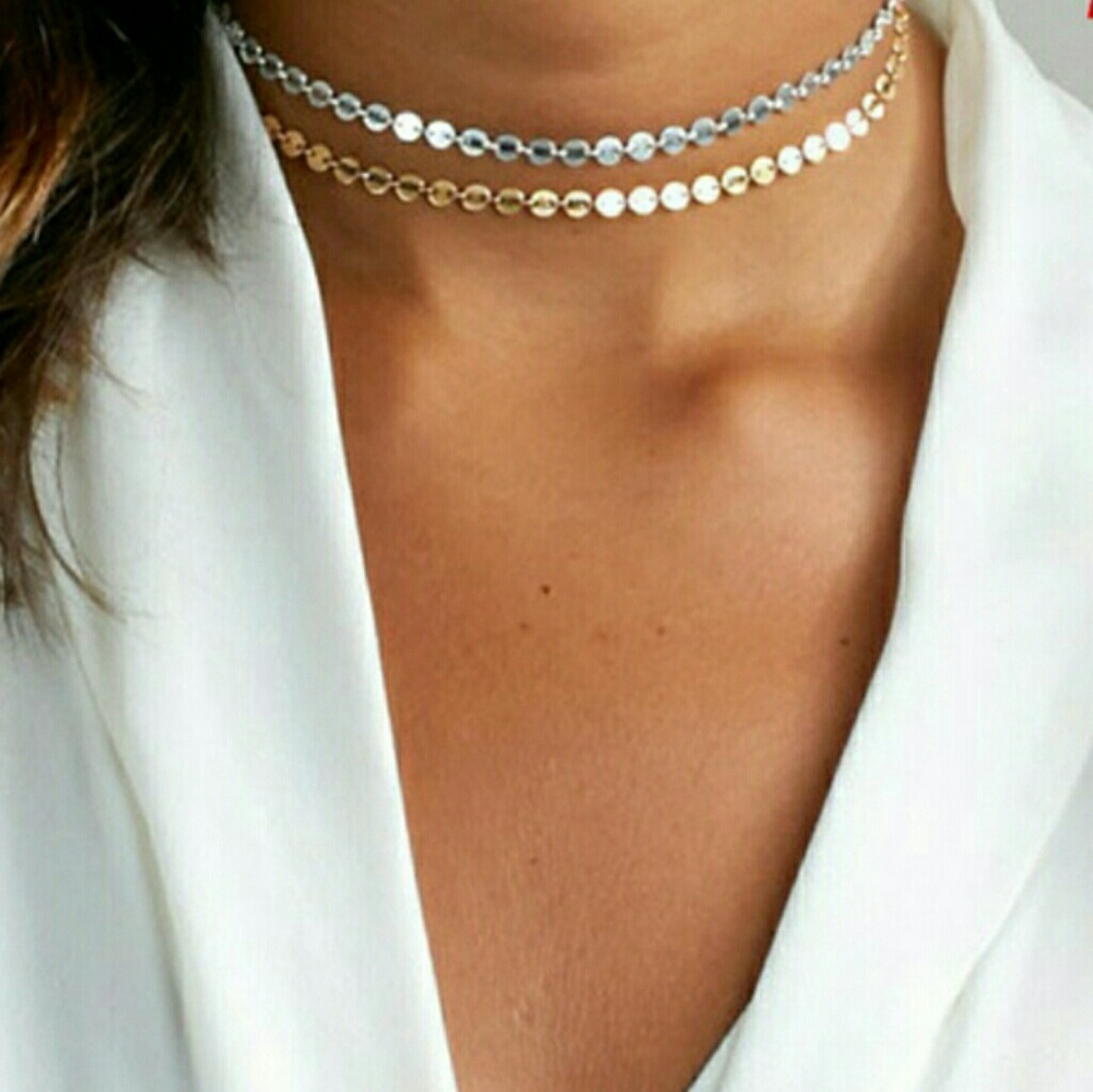 BAOI! NWOT! Multi-layer coin choker!