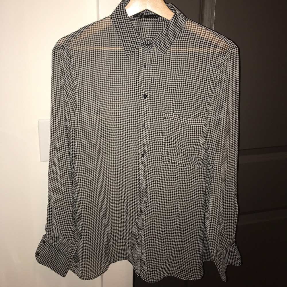 Zara basics blouse size XL