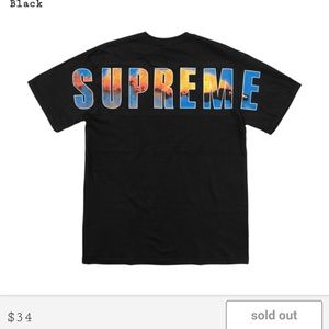 Supreme CRASH tee sold out