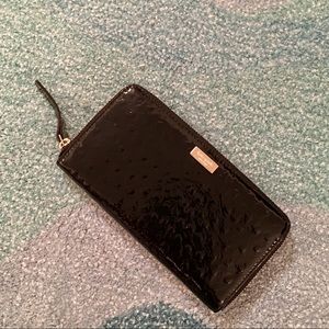 Kate Spade Black Patent Leather Wallet