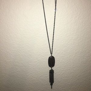 Black Kendra necklace