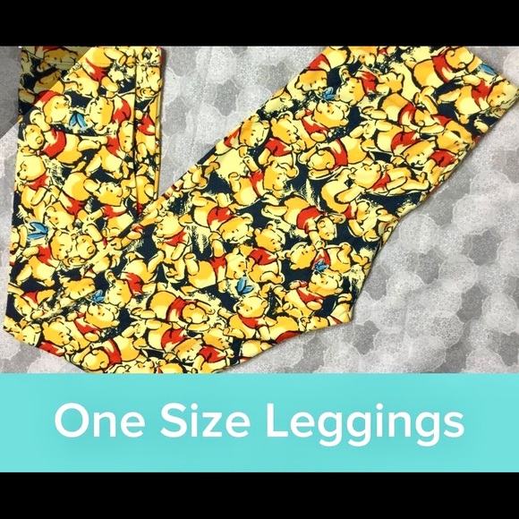 Lularoe winnie the pooh leggings Clearance