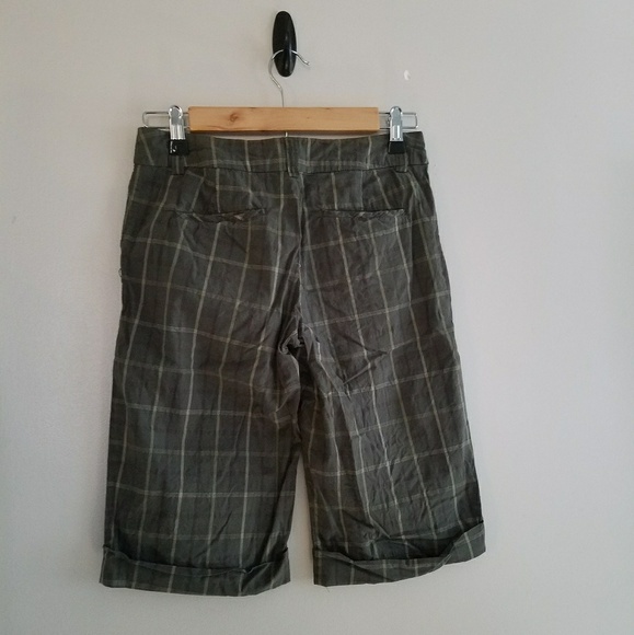 Plaid Long Length Shorts - Picture 2 of 5