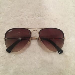 Real Ray Ban Aviator Sunglasses