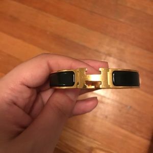 Hermes click clac bracelet
