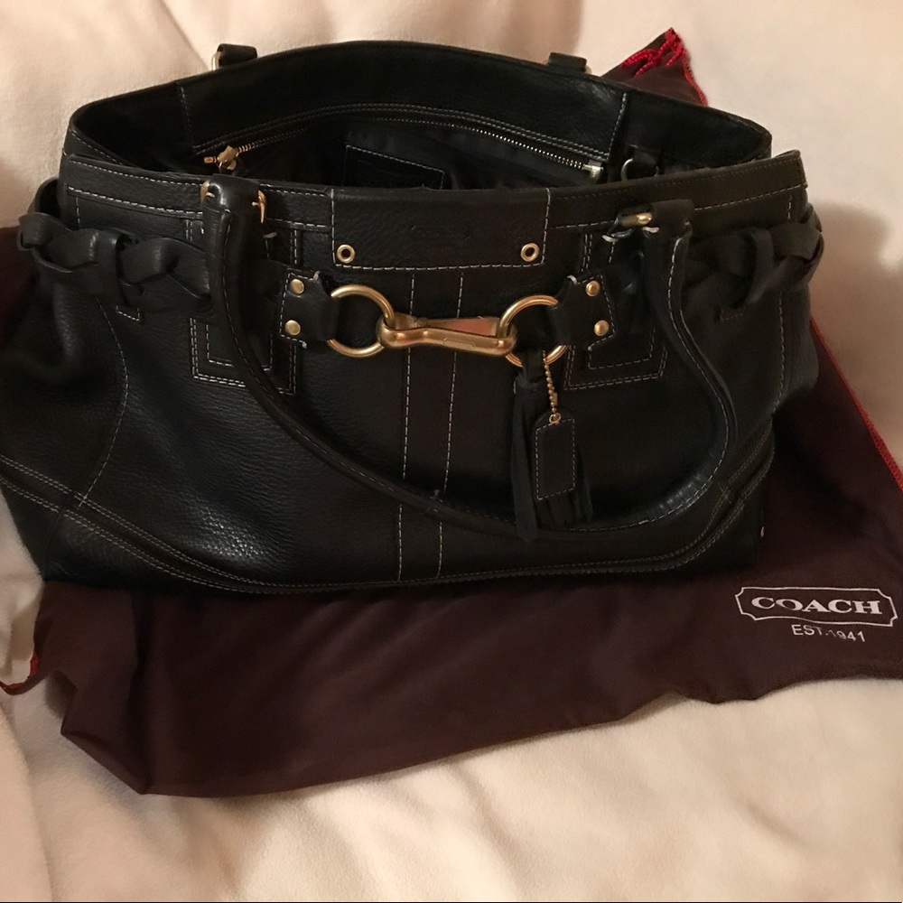 Coach vintage large tote bag