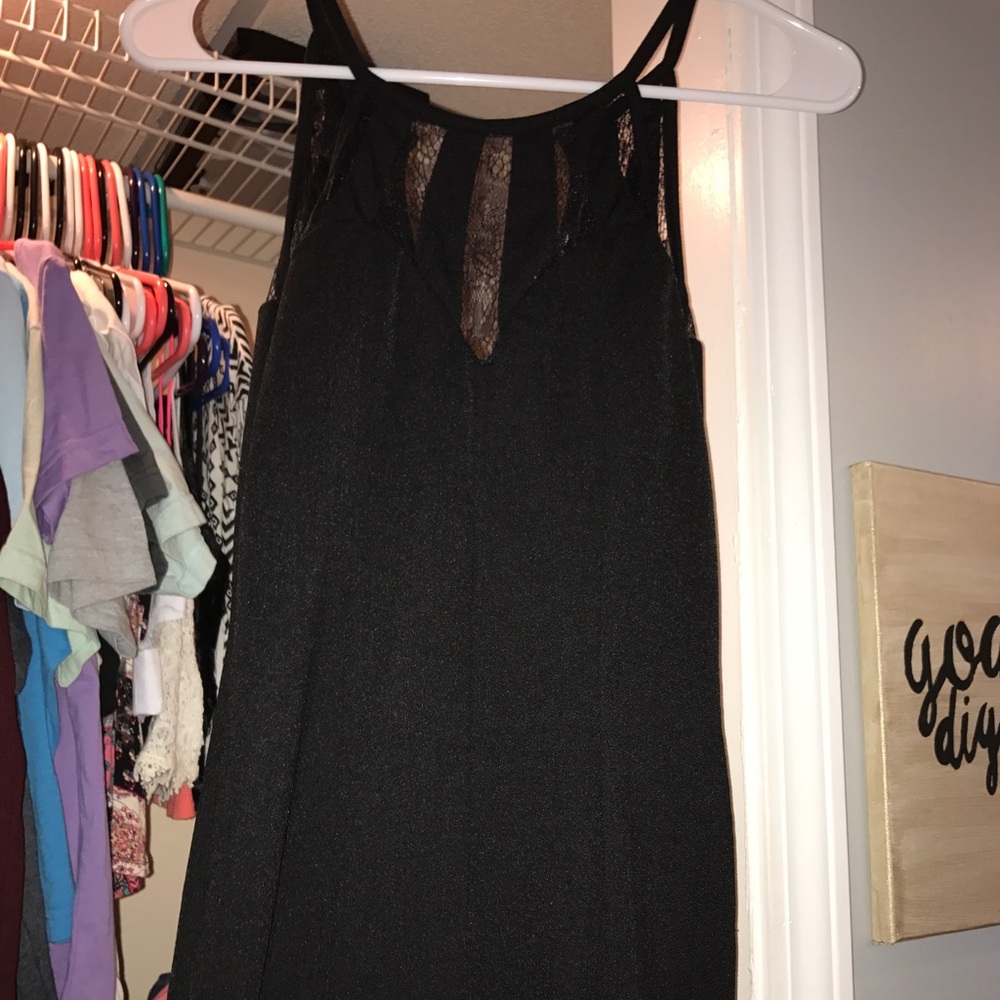 black dress