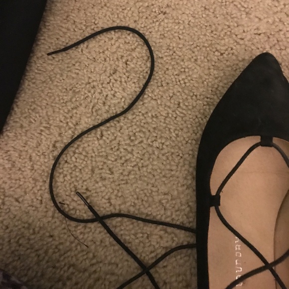 ♡ LACE UP FLATS ♡ - Picture 4 of 5