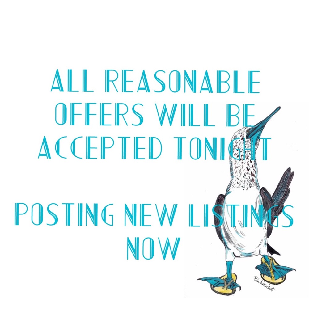 ALL REASONABLE OFFERS ACCEPTED TONIGHT! 15% off 2+