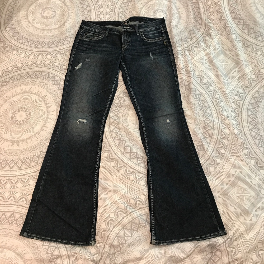 Silver "Eden" Jeans