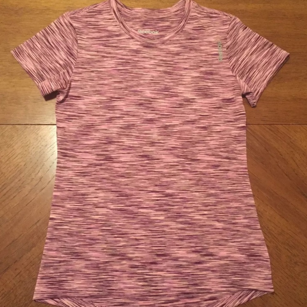 Reebok Women's XS Pink Athletic Workout Top