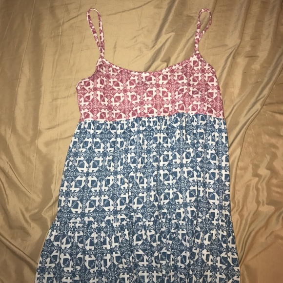 Topshop Dresses & Skirts - Color block patterned TopShop dress