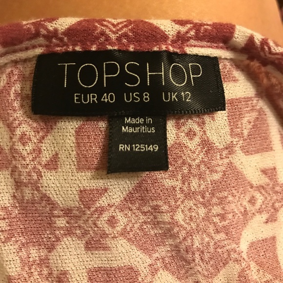 Color block patterned TopShop dress - Picture 4 of 4