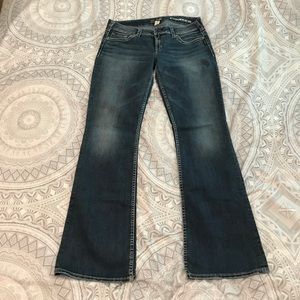 Silver "Pioneer" Jeans