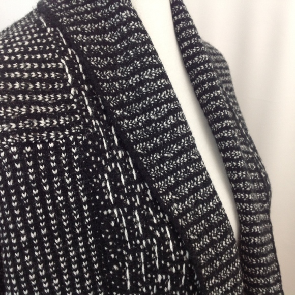 GORGEOUS MIXED-STITCH OPEN-FRONT CARDIGAN - Picture 7 of 8